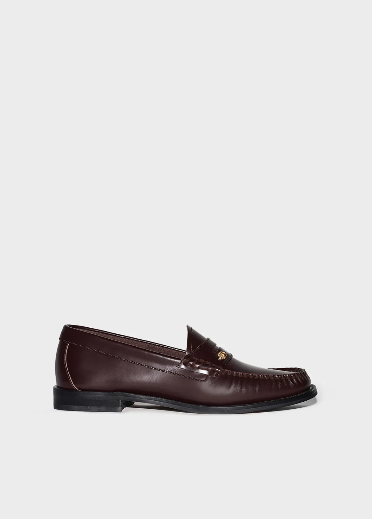 Liu Jo Mocassins bordeaux en cuir|Femme Most Wanted|Mocassins