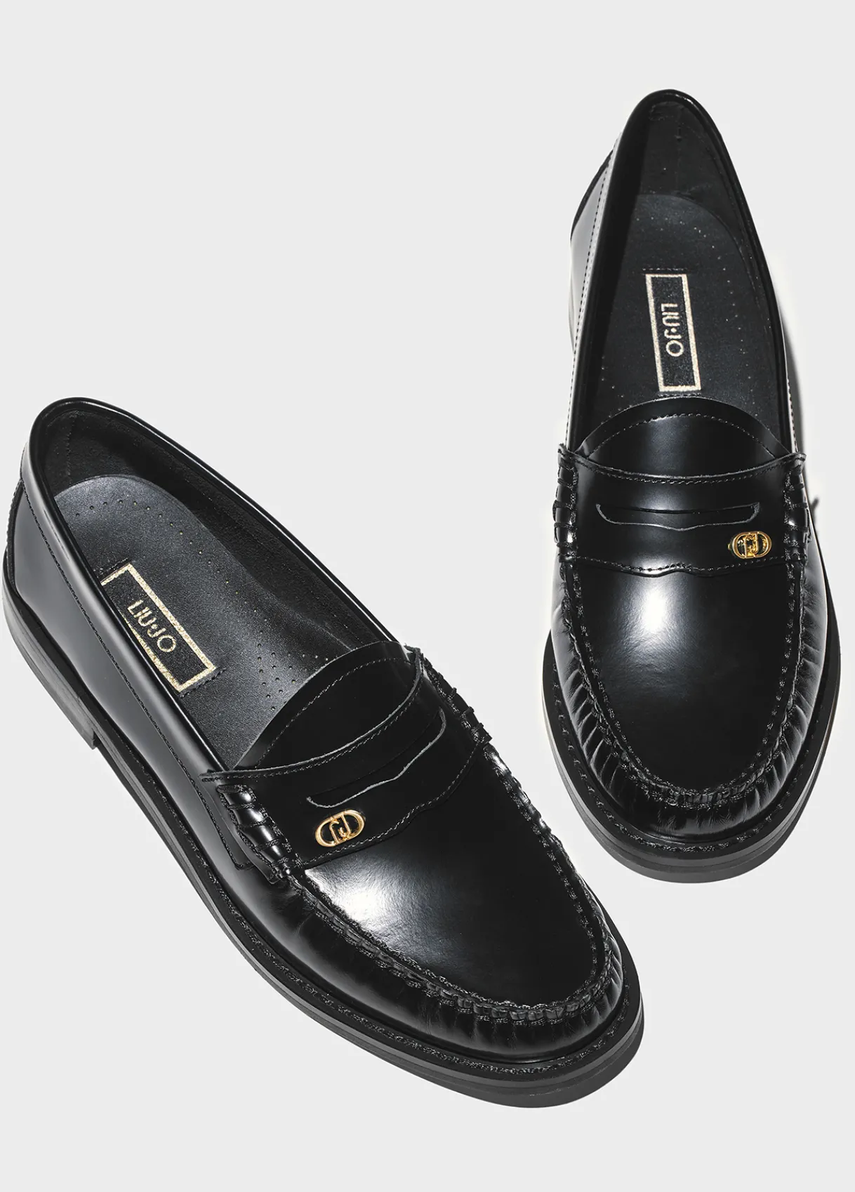 Liu Jo Mocassins en cuir|Femme Most Wanted|Mocassins