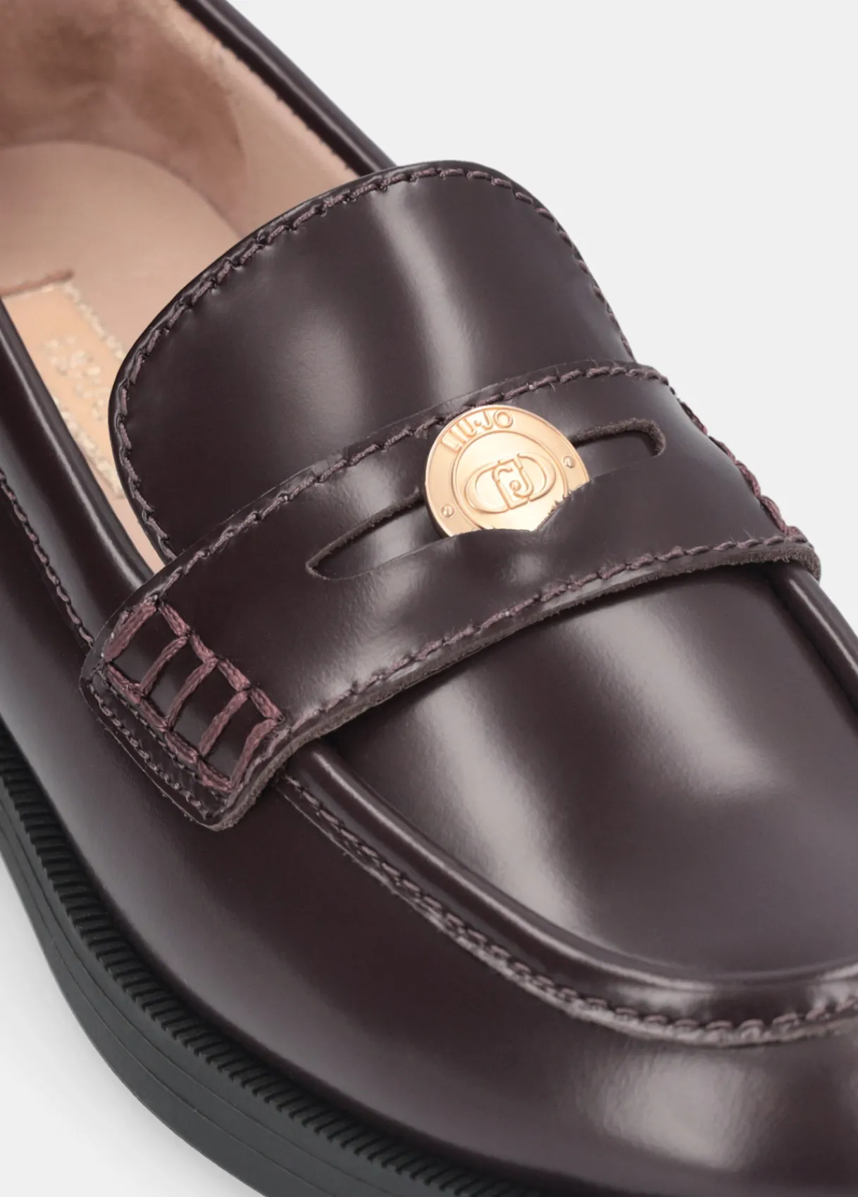 Liu Jo Mocassins en cuir abrasé|Femme Mocassins