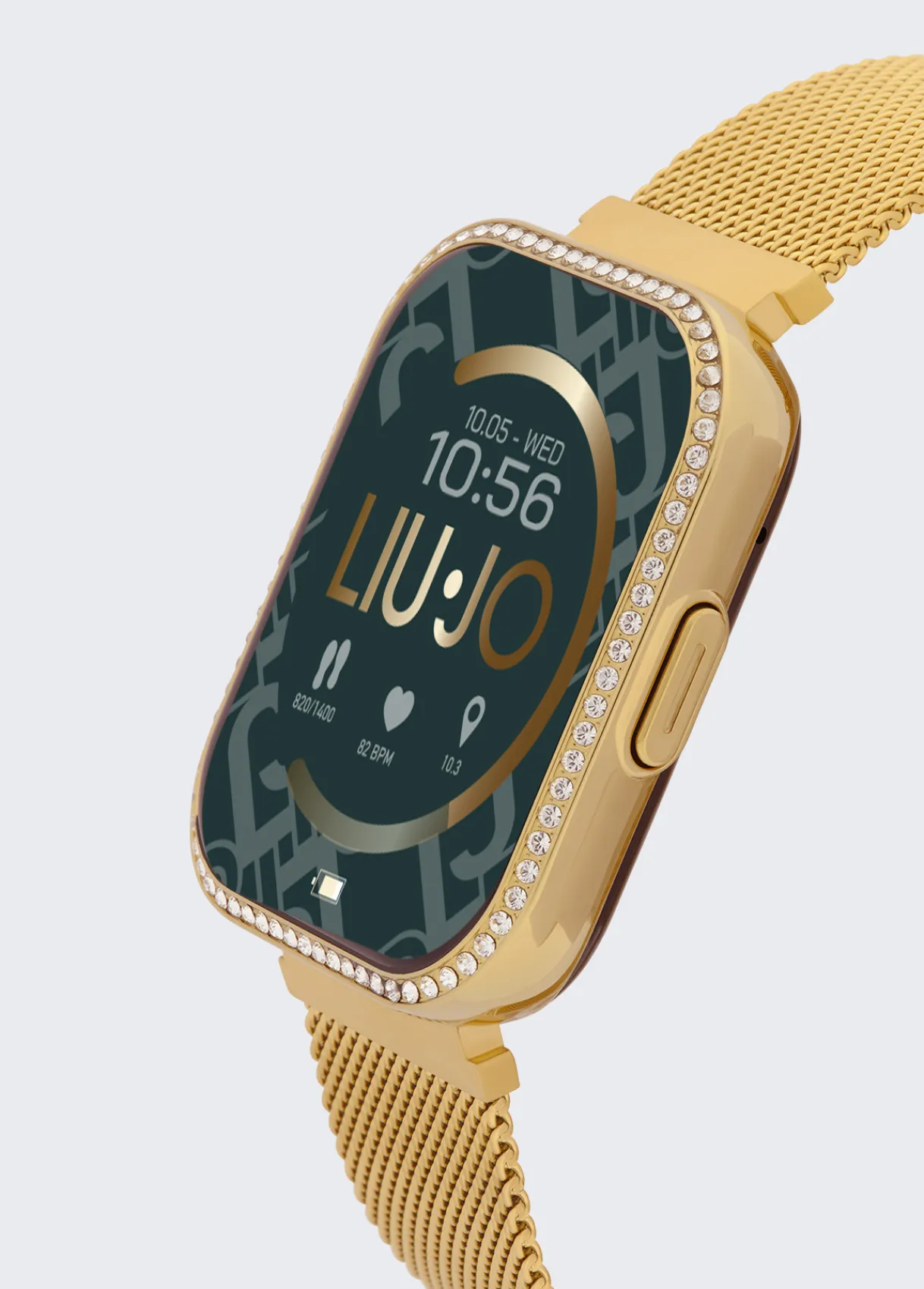 Liu Jo Montre connectée avec strass|Femme Smartwatch & Tech