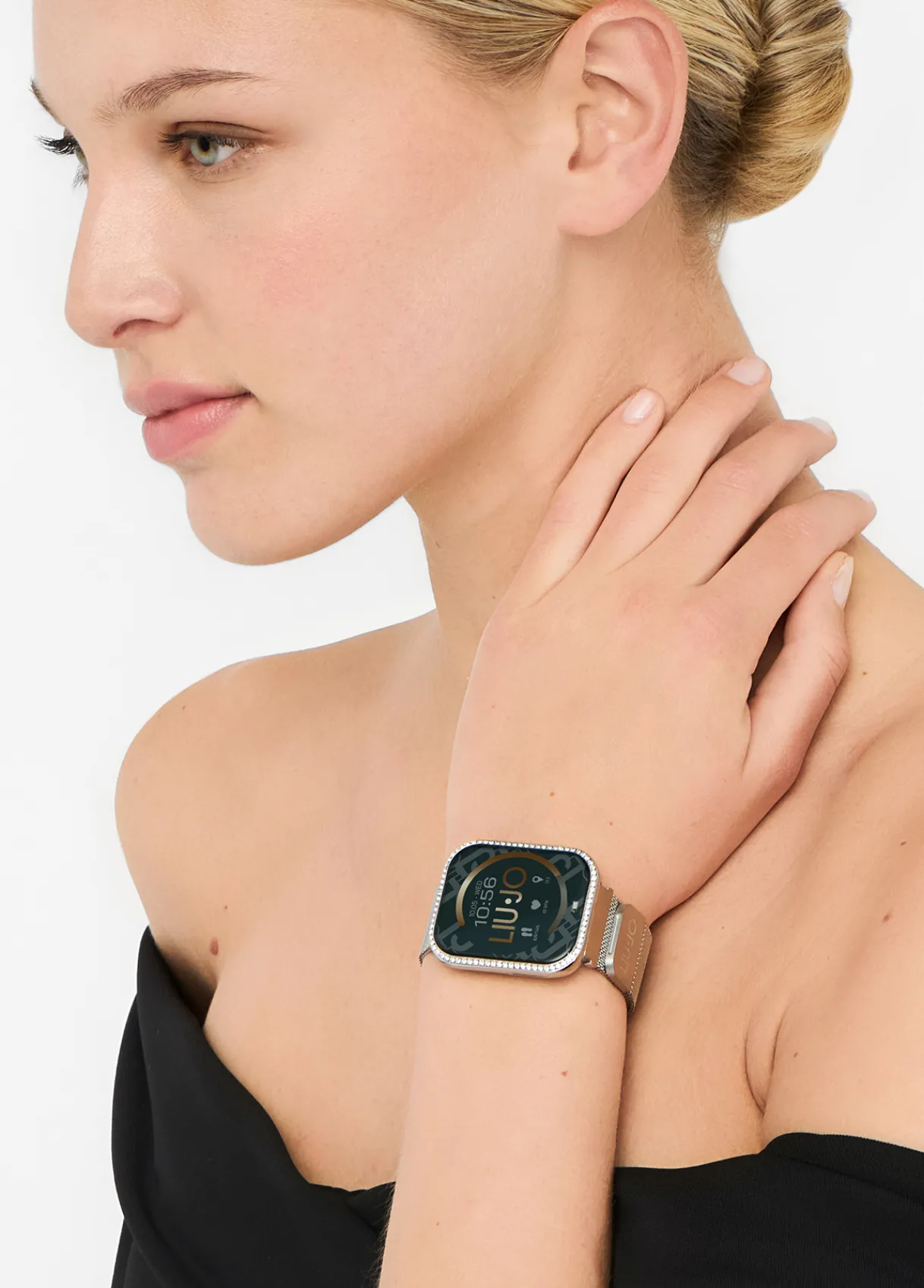 Liu Jo Montre connectée avec strass|Femme Smartwatch & Tech