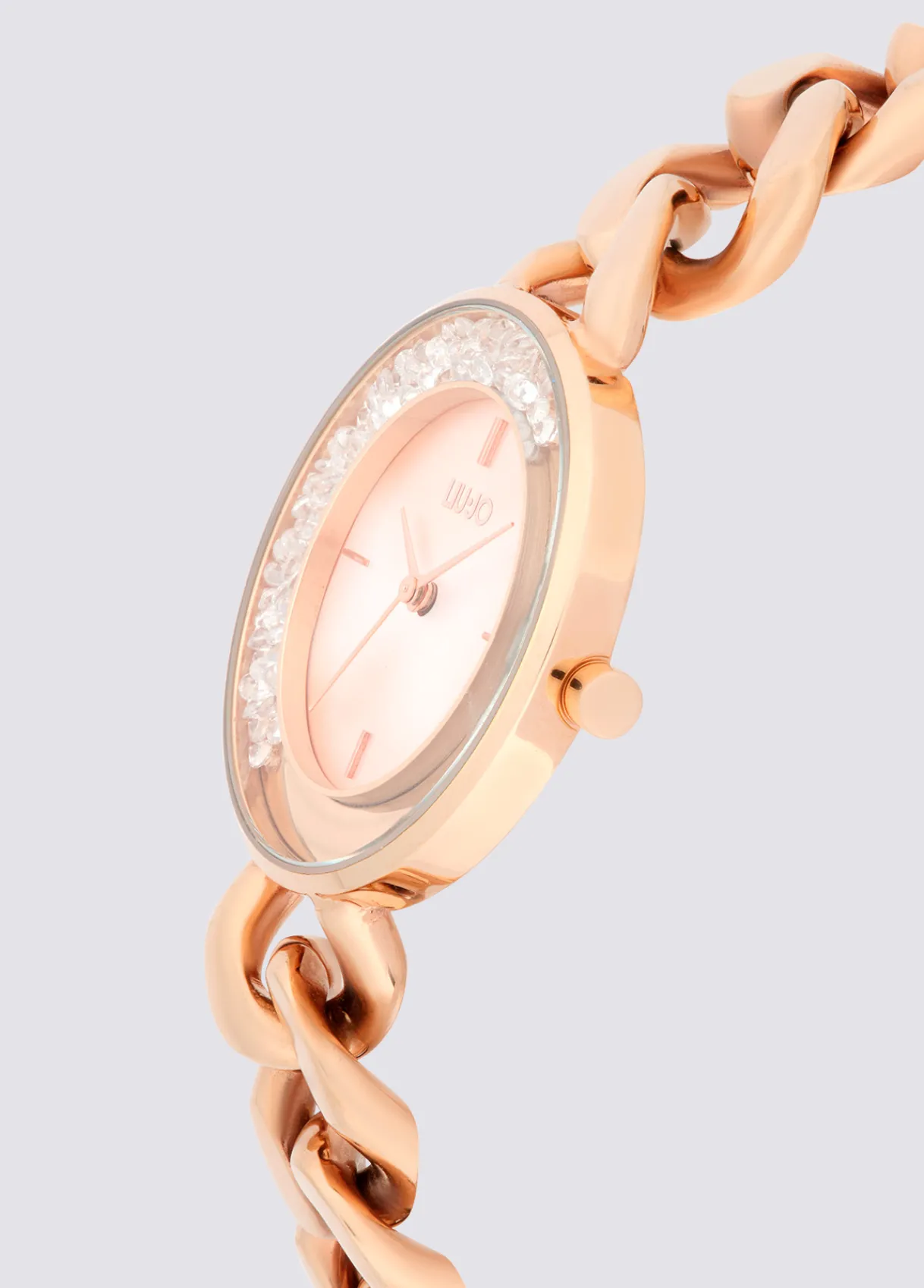Liu Jo Montre en acier avec chaîne bijou|Femme Montres