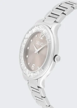 Liu Jo Montre en acier avec strass|Femme Montres