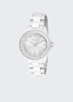 Liu Jo Montre en acier avec strass|Femme Montres