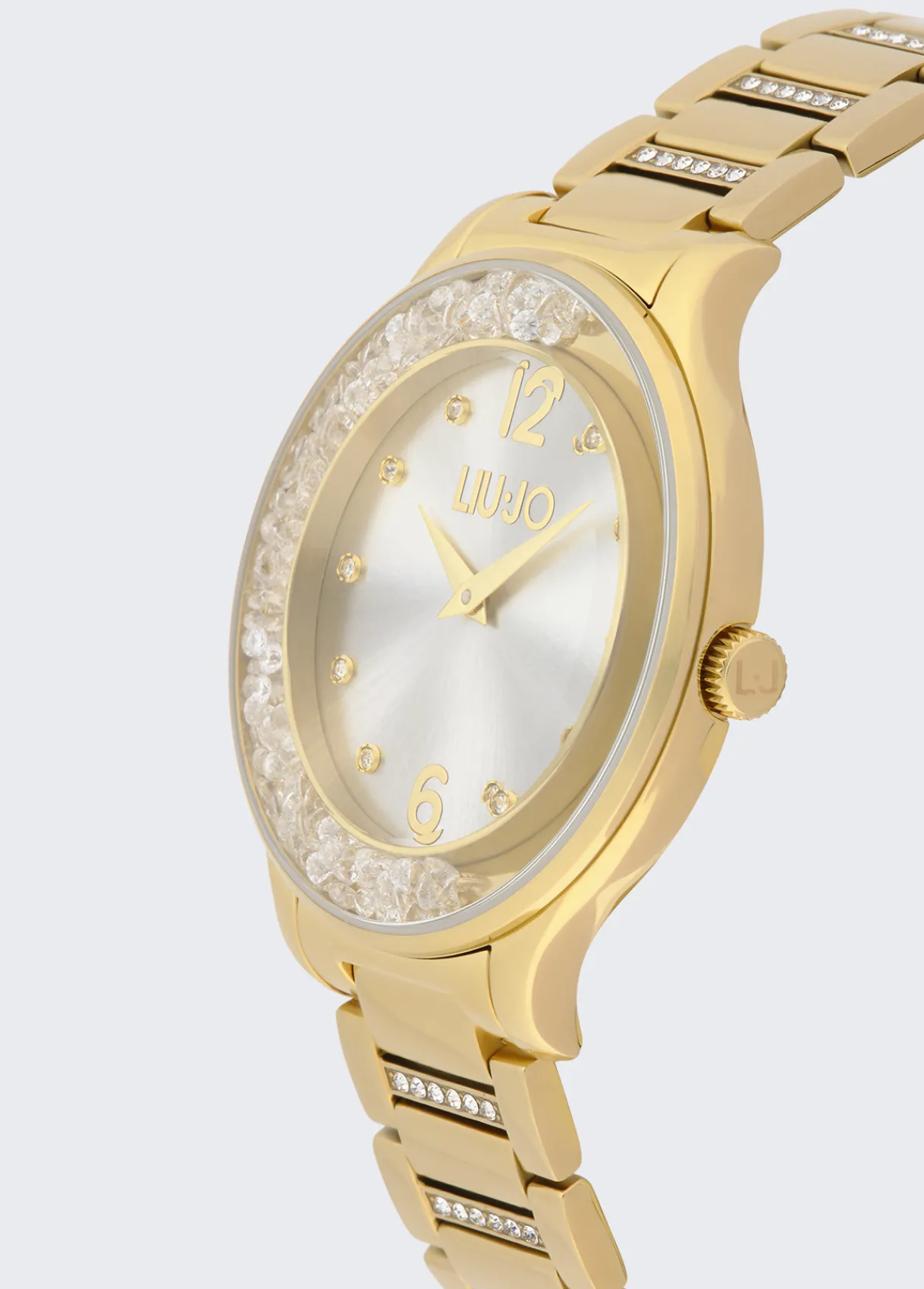 Liu Jo Montre en acier avec strass|Femme Montres
