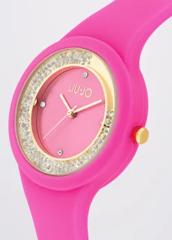 Liu Jo Montre en silicone avec brillants|Femme Montres