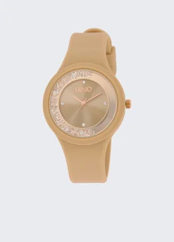 Liu Jo Montre en silicone avec strass|Femme Montres