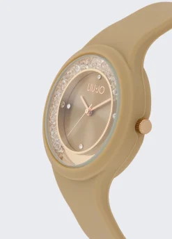 Liu Jo Montre en silicone avec strass|Femme Montres