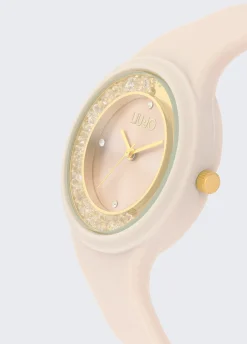 Liu Jo Montre en silicone avec strass|Femme Montres