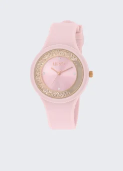 Liu Jo Montre en silicone avec strass|Femme Montres