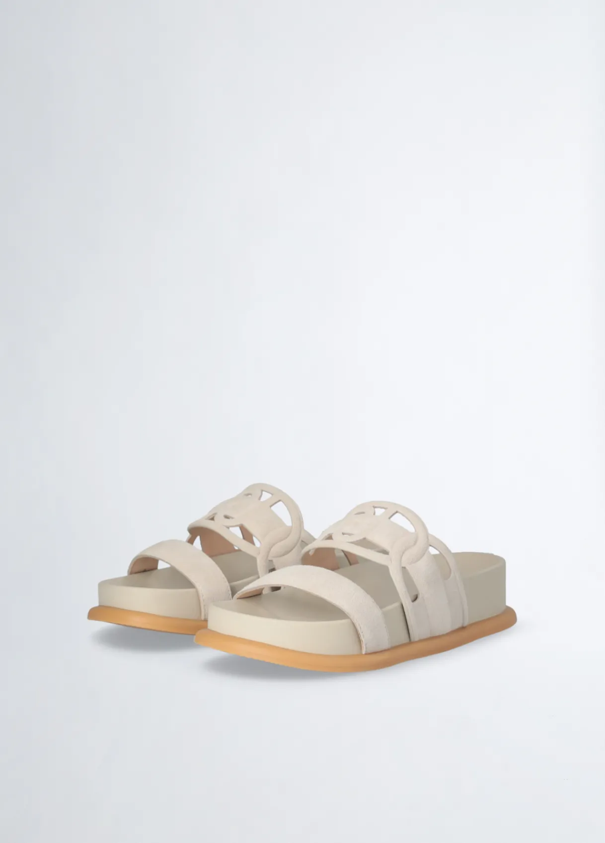 Liu Jo Mules avec maxi logo|Femme Mocassins