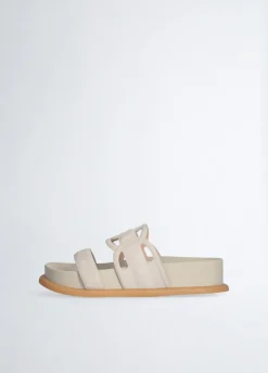Liu Jo Mules avec maxi logo|Femme Mocassins