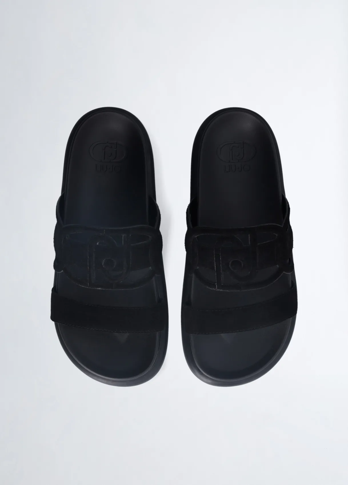 Liu Jo Mules avec maxi logo|Femme Mocassins