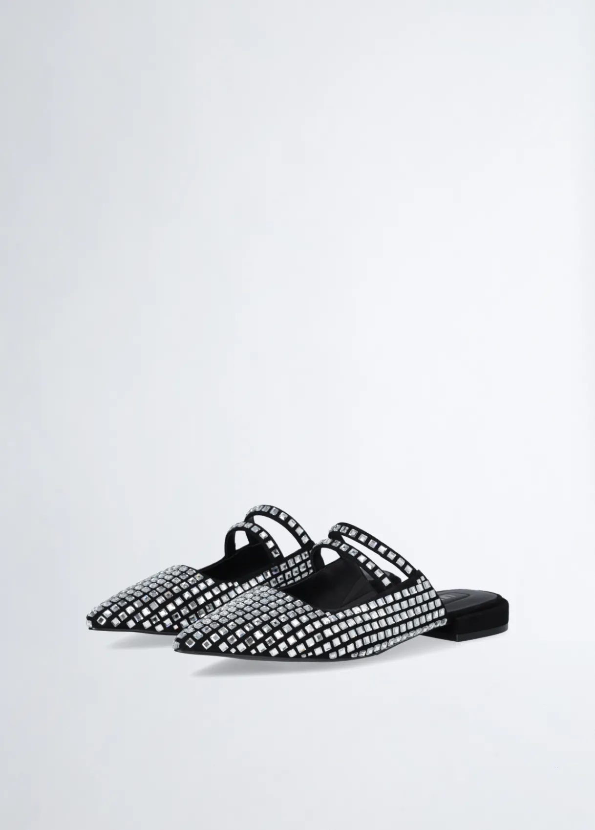 Liu Jo Mules avec strass|Femme Mocassins