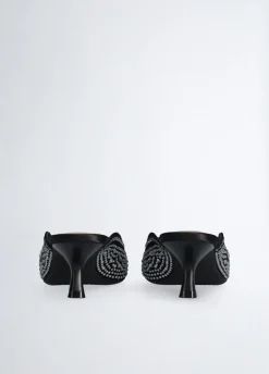 Liu Jo Mules avec strass|Femme Escarpins