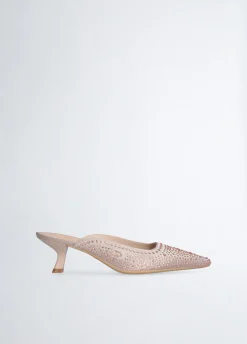 Liu Jo Mules avec strass|Femme Escarpins
