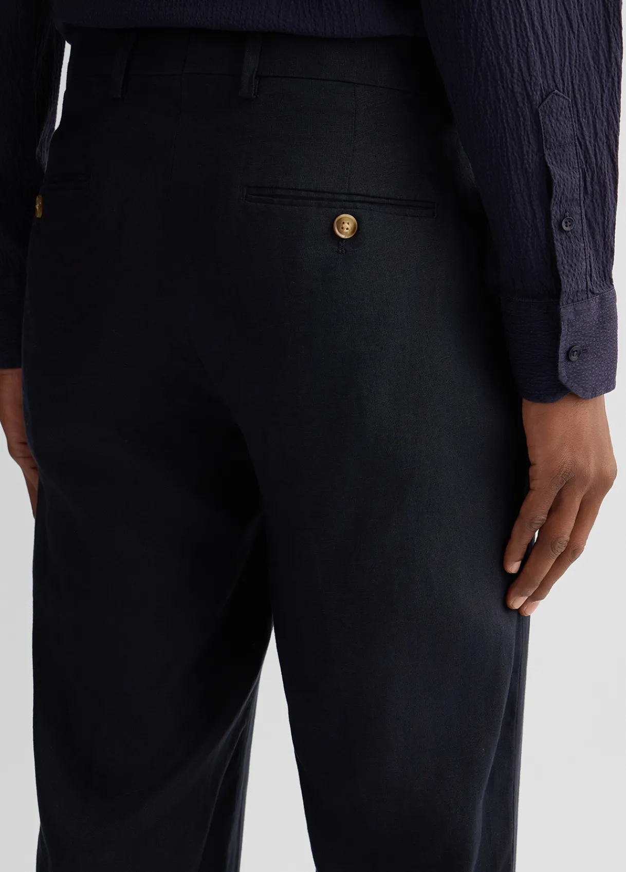 Liu Jo Pantalon 100% lin|Homme Pantalons
