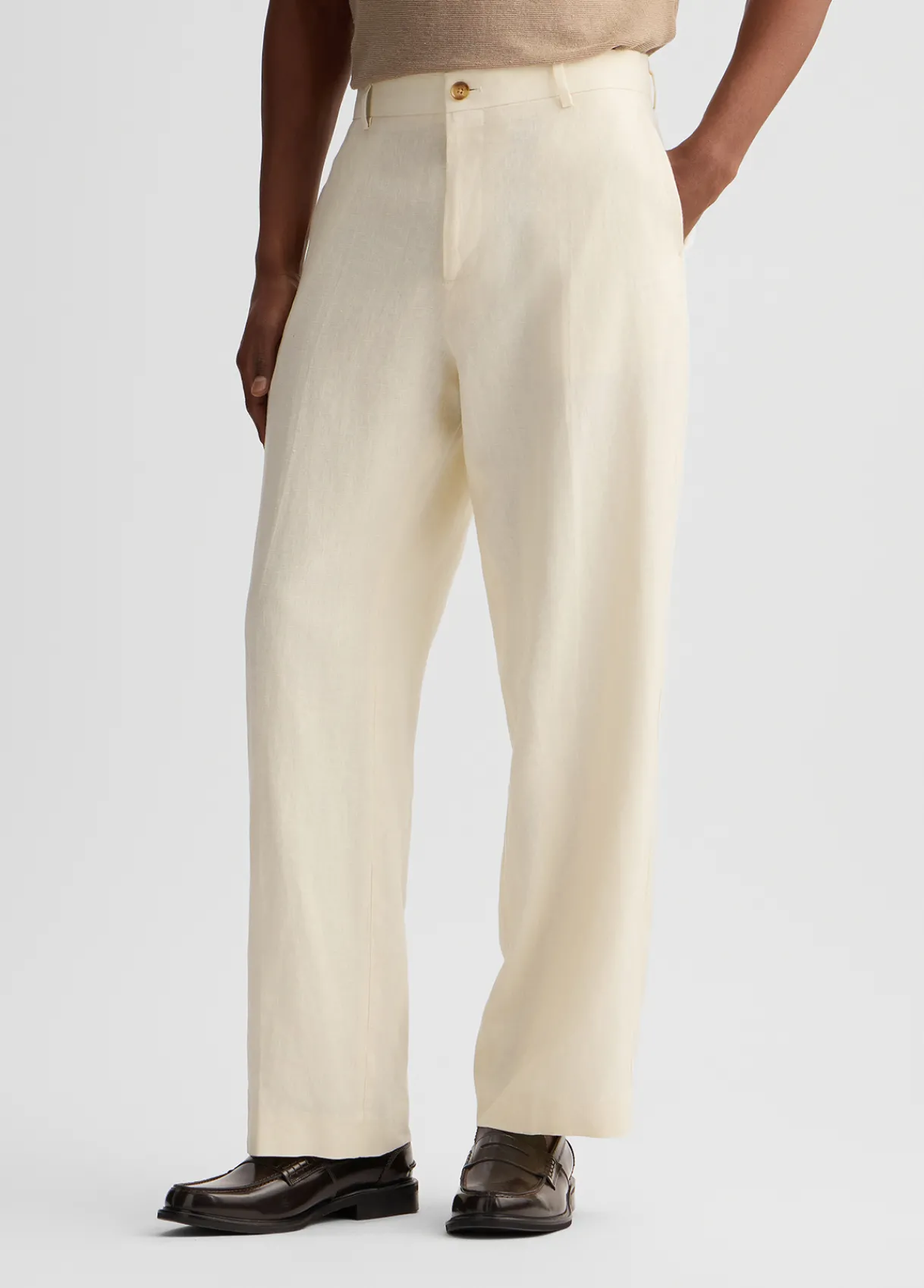 Liu Jo Pantalon 100% lin|Homme Pantalons