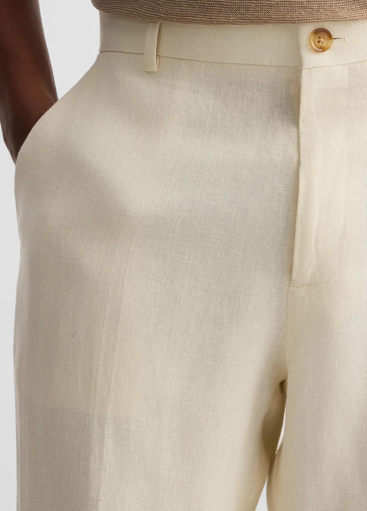 Liu Jo Pantalon 100% lin|Homme Pantalons