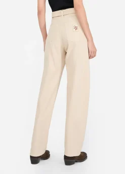Liu Jo Pantalon à taille haute|Femme Pantalons