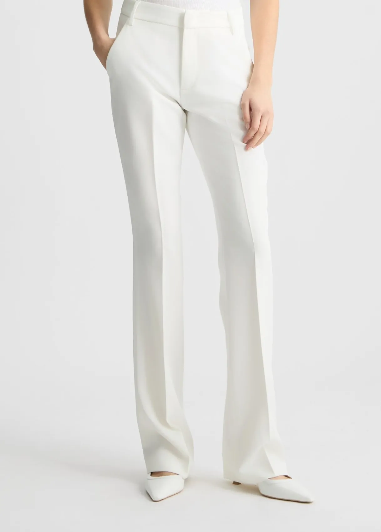 Liu Jo Pantalon à taille haute|Femme Pantalons|Tailleurs
