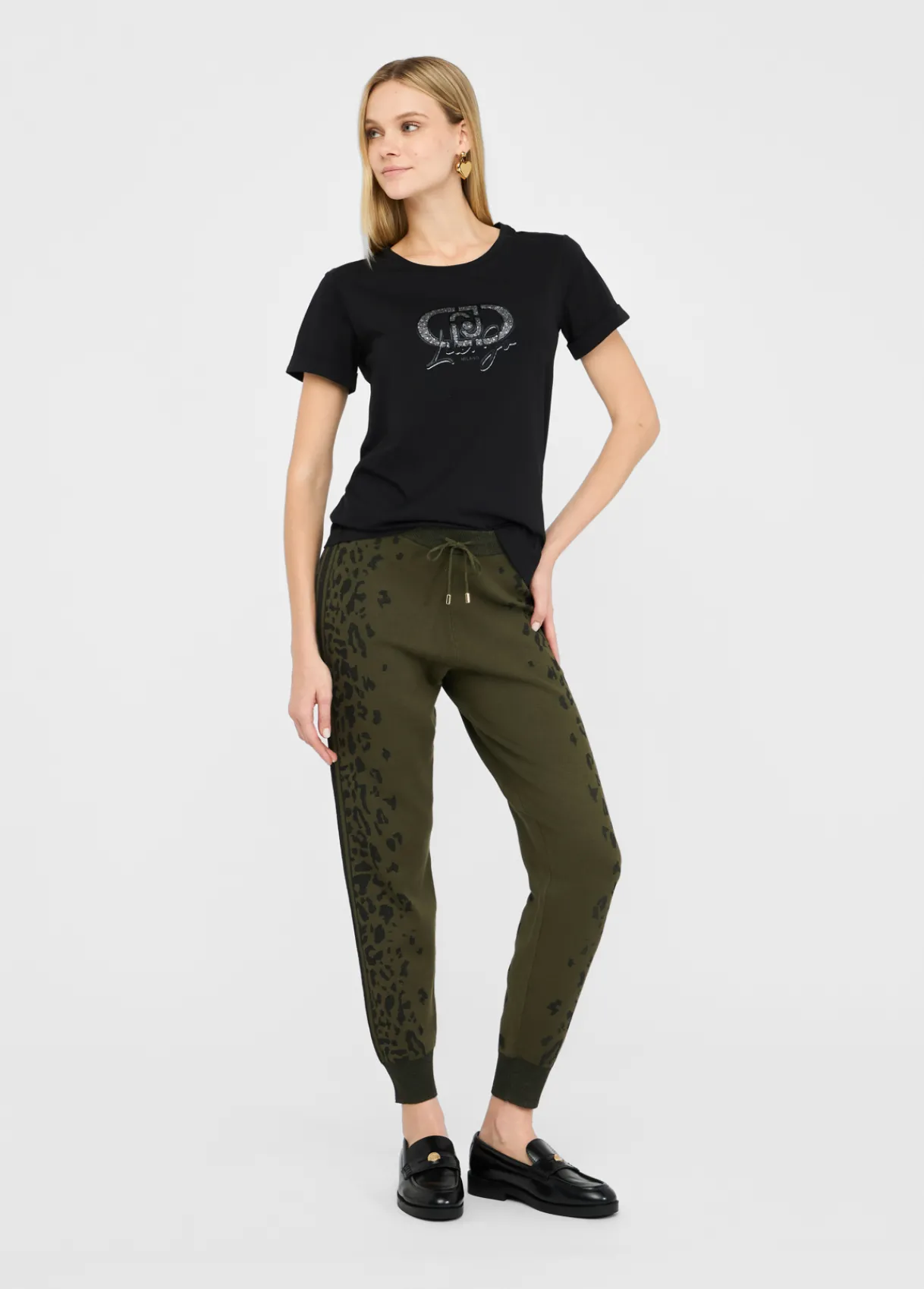 Liu Jo Pantalon animalier|Femme Vêtements De Sport|Pantalons