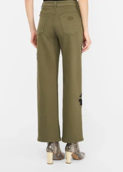Liu Jo Pantalon avec broderies|Femme Pantalons
