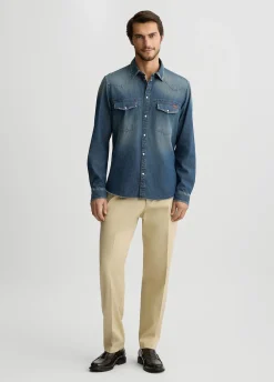 Liu Jo Pantalon avec empiècement élastique|Homme Pantalons