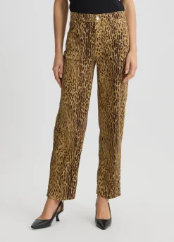 Liu Jo Pantalon avec imprimé animalier|Femme Pantalons