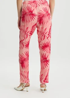Liu Jo Pantalon avec imprimé floral|Femme Mode Plage|Pantalons