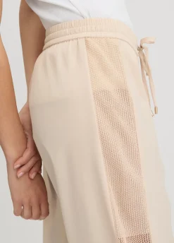 Liu Jo Pantalon avec insert en résille|Femme Vêtements De Sport|Pantalons