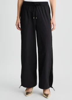 Liu Jo Pantalon avec insert en résille|Femme Vêtements De Sport|Pantalons