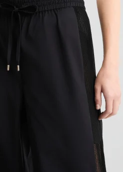 Liu Jo Pantalon avec insert en résille|Femme Vêtements De Sport|Pantalons