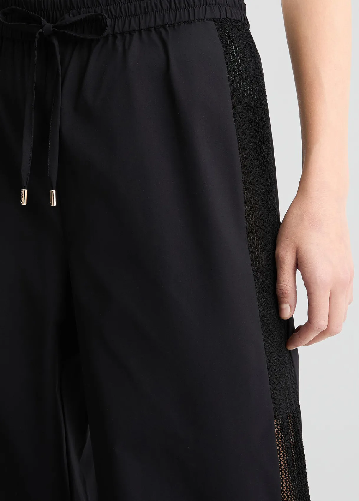 Liu Jo Pantalon avec insert en résille|Femme Vêtements De Sport|Pantalons