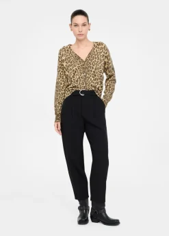 Liu Jo Pantalon ballon avec pinces|Femme Pantalons