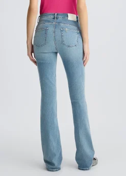 Liu Jo Pantalon bootcut taille haute|Femme Jeans Slim