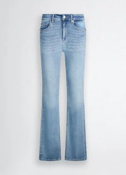 Liu Jo Pantalon bootcut taille haute|Femme Jeans Slim