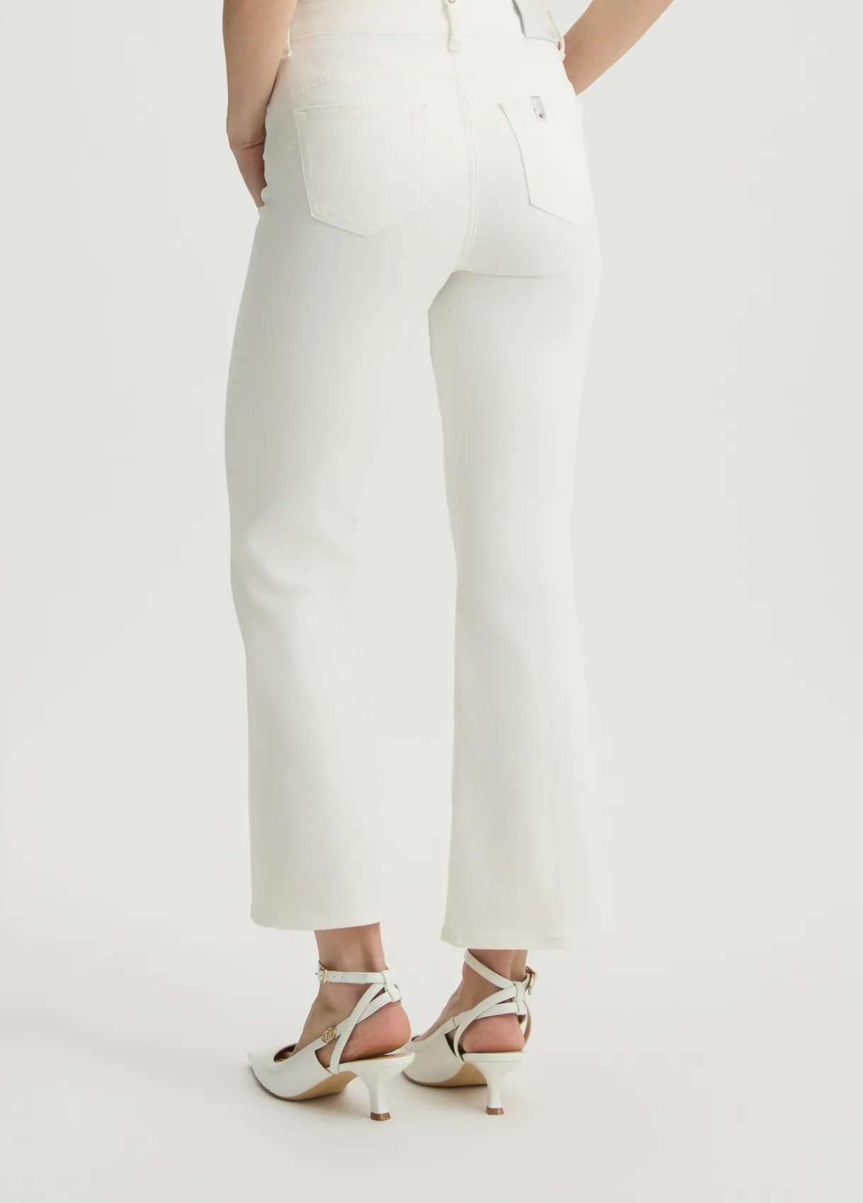 Liu Jo Pantalon bootcut taille haute|Femme Pantalons