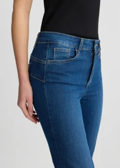 Liu Jo Pantalon bootcut taille haute|Femme Jeans Skinny