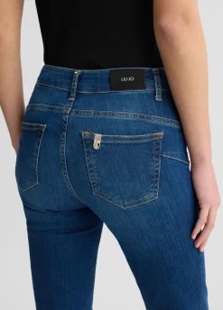 Liu Jo Pantalon bootcut taille haute|Femme Jeans Skinny
