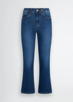 Liu Jo Pantalon bootcut taille haute|Femme Jeans Skinny