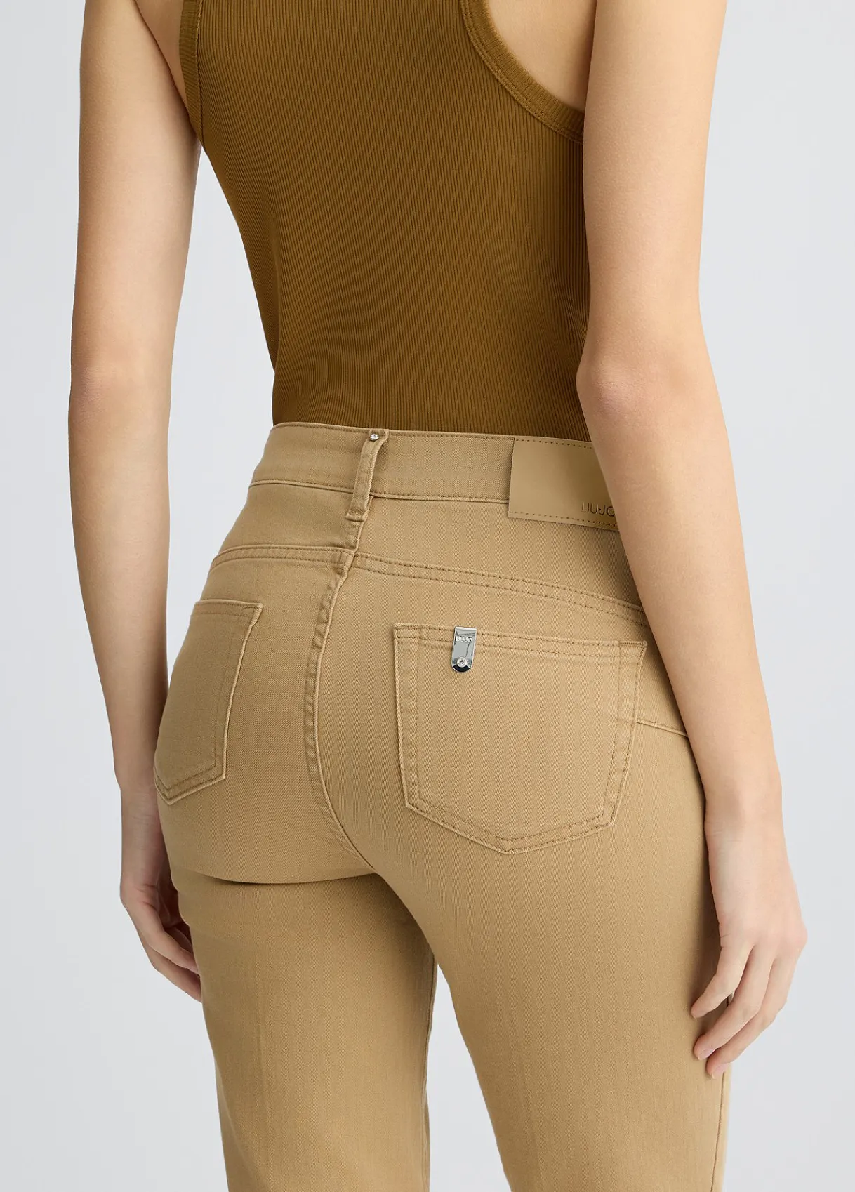 Liu Jo Pantalon bootcut taille haute|Femme Pantalons