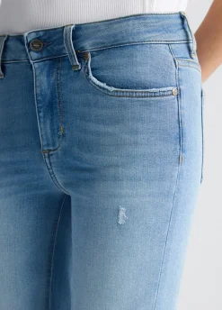 Liu Jo Pantalon bootcut taille haute|Femme Jeans Droit