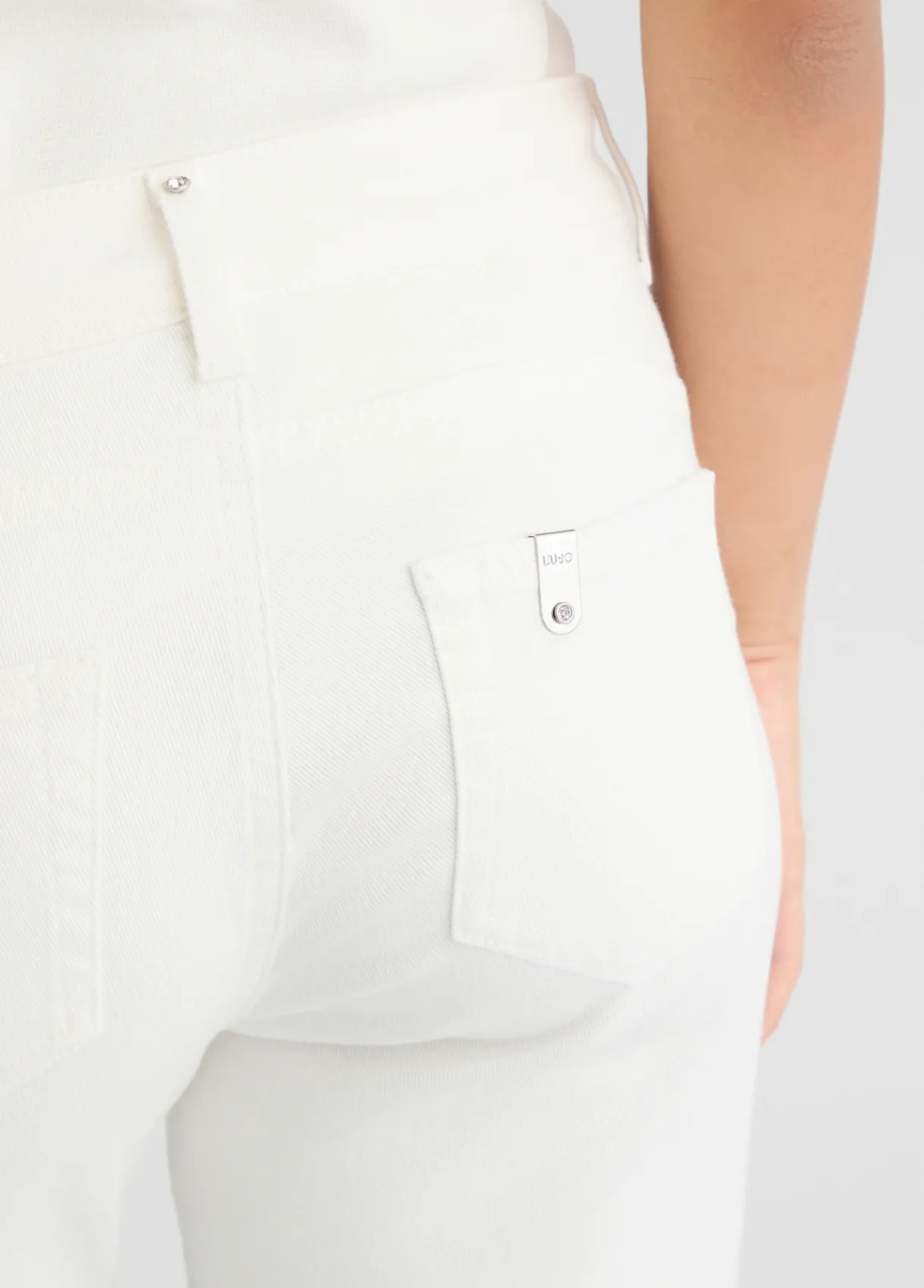 Liu Jo Pantalon bootcut up avec strass|Femme Pantalons