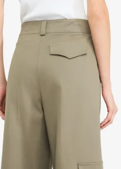 Liu Jo Pantalon cargo en coton|Femme Pantalons