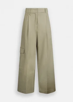 Liu Jo Pantalon cargo en coton|Femme Pantalons