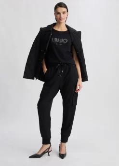 Liu Jo Pantalon cargo en jersey|Femme Vêtements De Sport|Pantalons