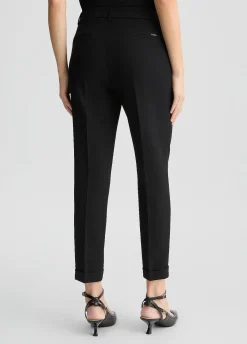 Liu Jo Pantalon chino avec revers|Femme Pantalons|Tailleurs