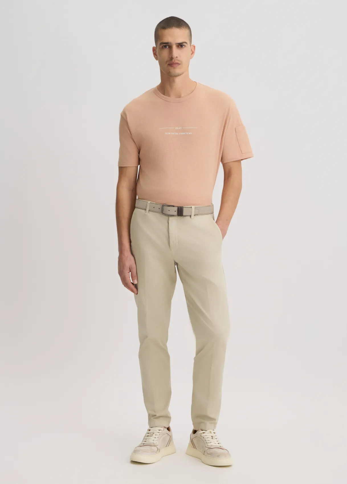Liu Jo Pantalon chino coupe slim|Homme Pantalons