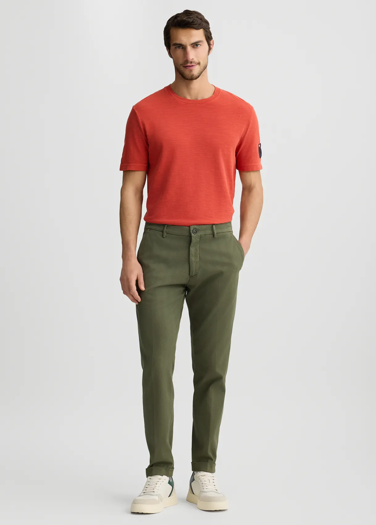 Liu Jo Pantalon chino coupe slim|Homme Pantalons